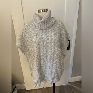 Gray Joie Turtleneck Sweater Vest